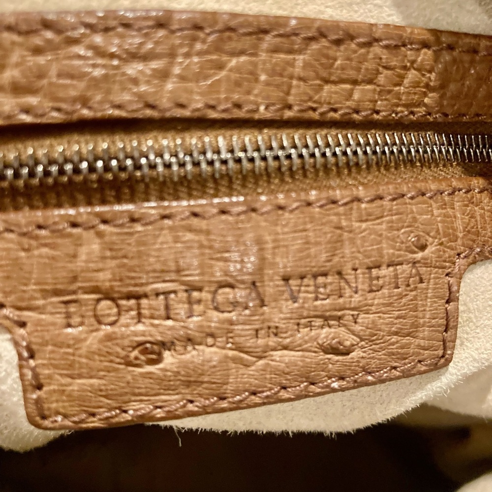 Bottega Veneta Runway Crocodile Ostrich Noce Bag - Picture 11 of 16